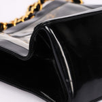 Chanel CC Chunky Chain Tote PVC and Black Patent GHW