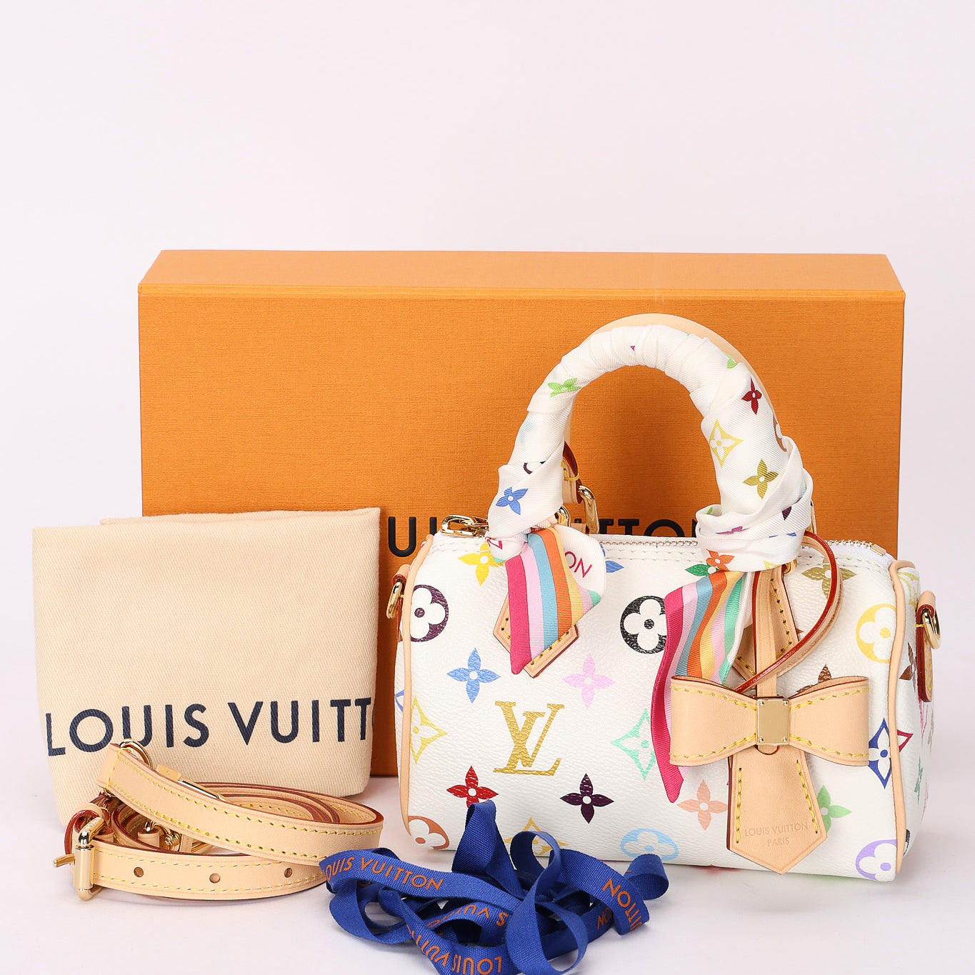 Louis Vuitton x Takashi Murakami 20th Anniversary Celebration Monogram Nano Speedy
