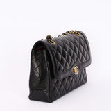 Chanel Single Flap Black Lambskin MMHW