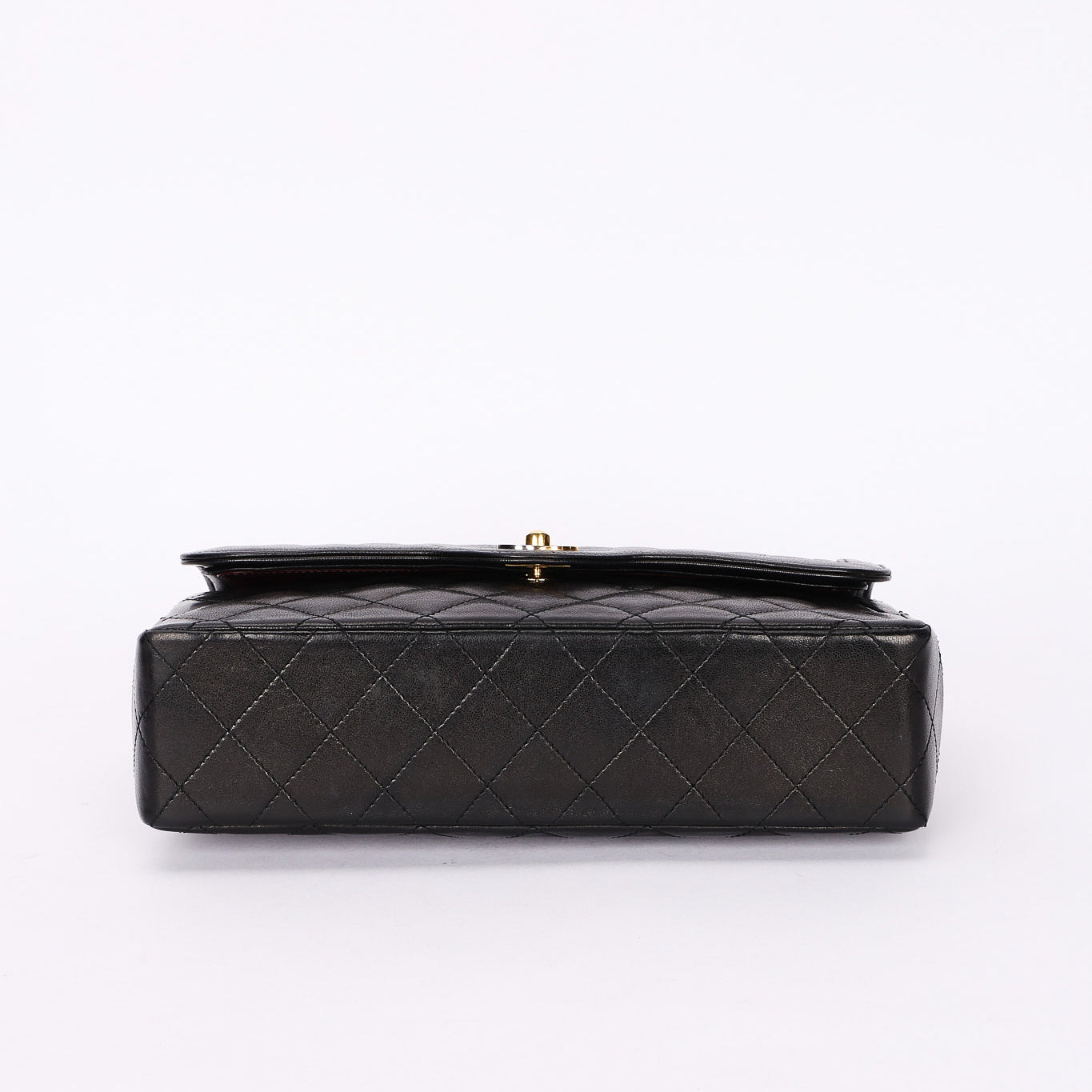 Chanel Single Flap Black Lambskin MMHW