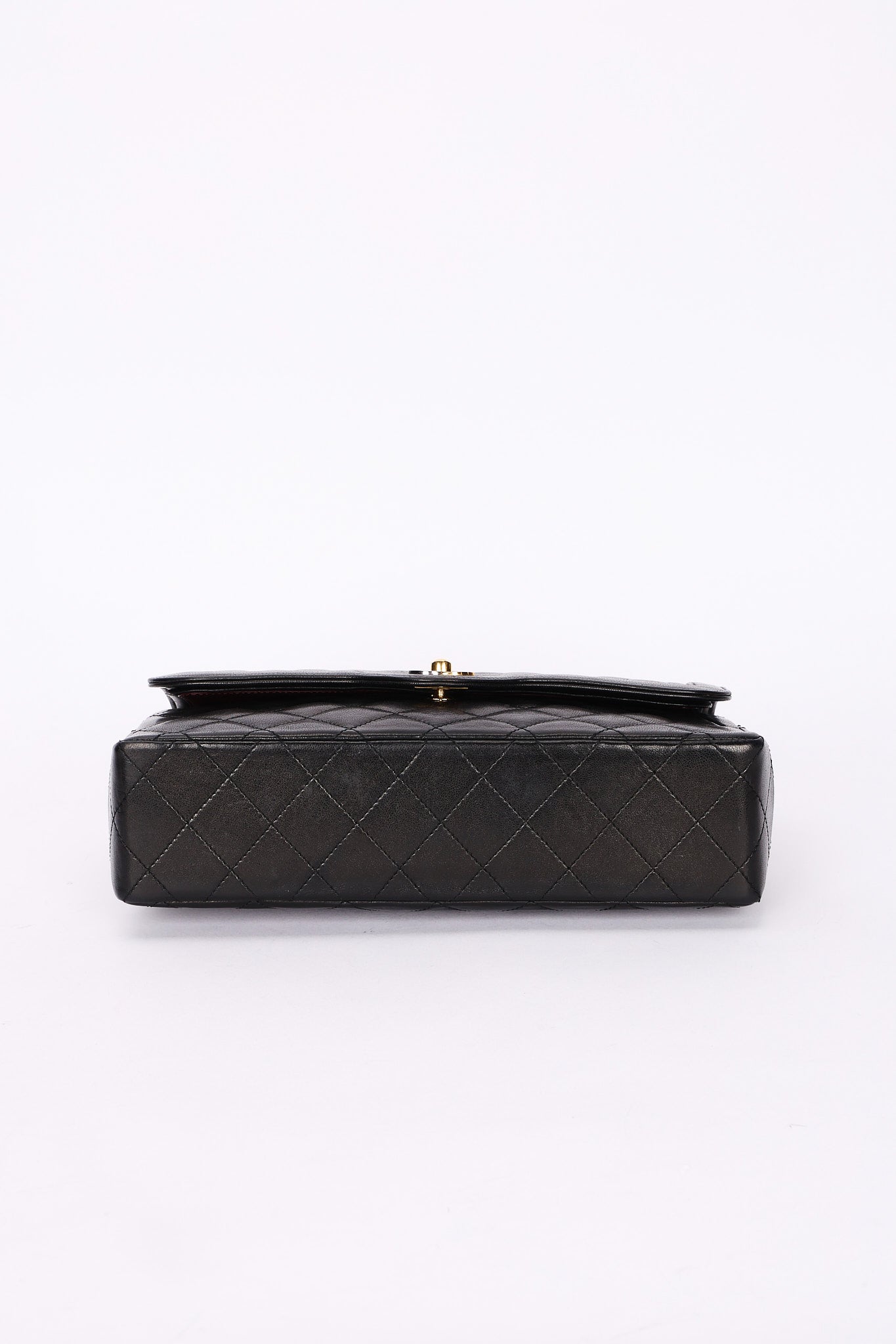 Chanel Single Flap Black Lambskin MMHW
