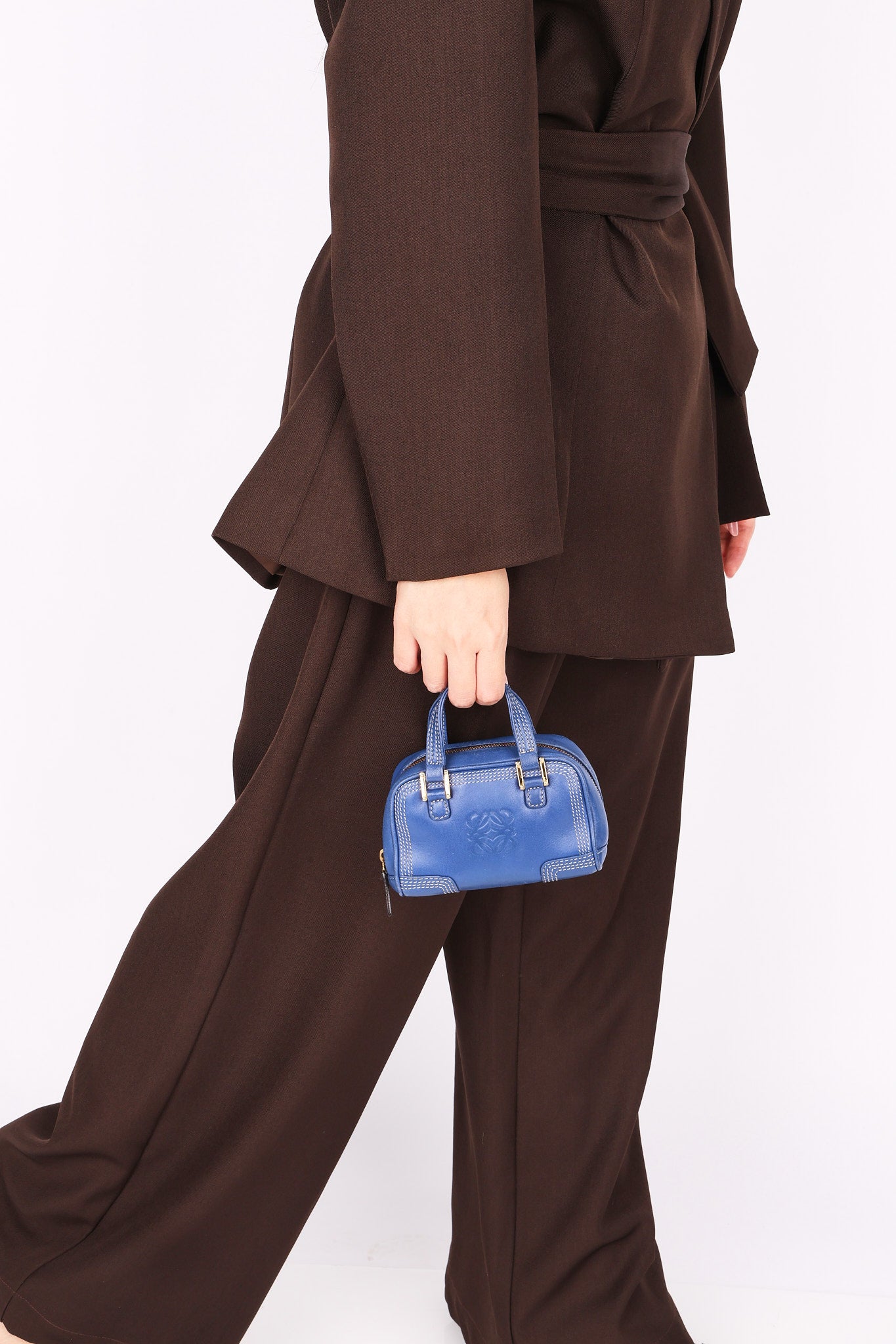 Loewe Mini Amazona Navy