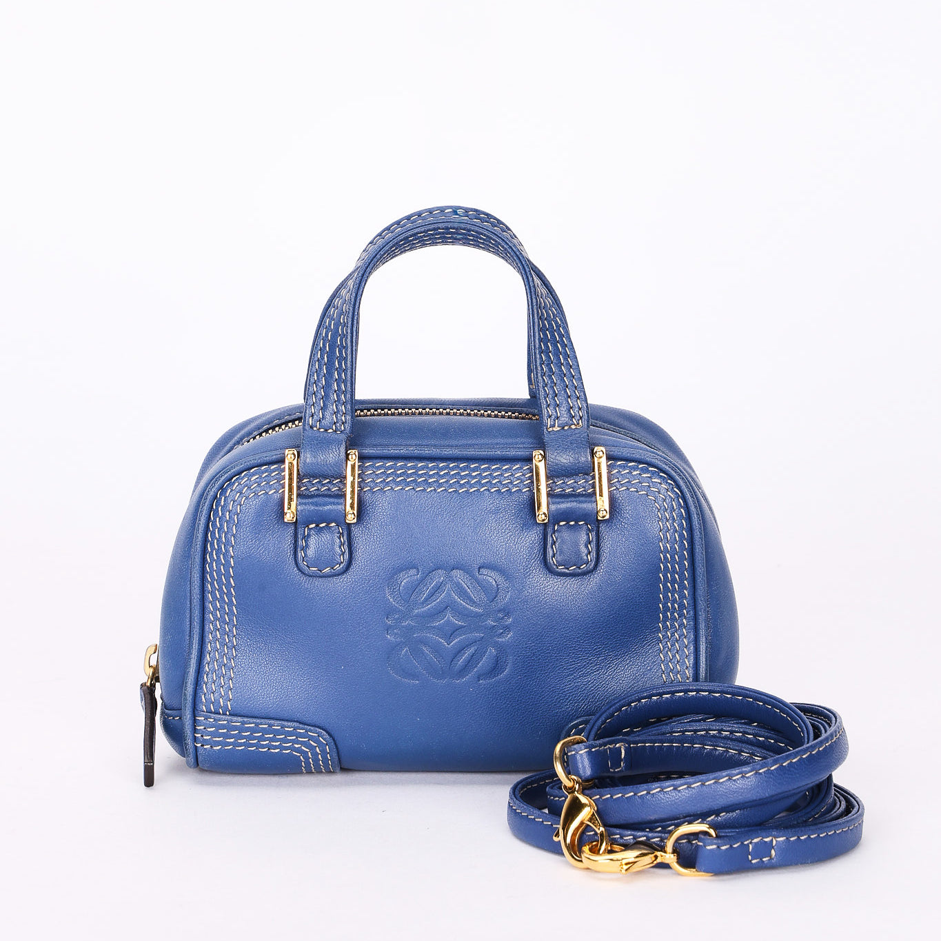 Loewe Mini Amazona Navy