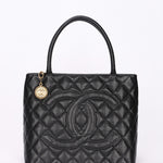 Chanel Timeless Medallion Tote Black Caviar GHW