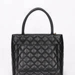 Chanel Timeless Medallion Tote Black Caviar GHW