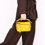 Loewe Mini Puzzle Bag Yellow