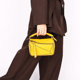 Loewe Mini Puzzle Bag Yellow