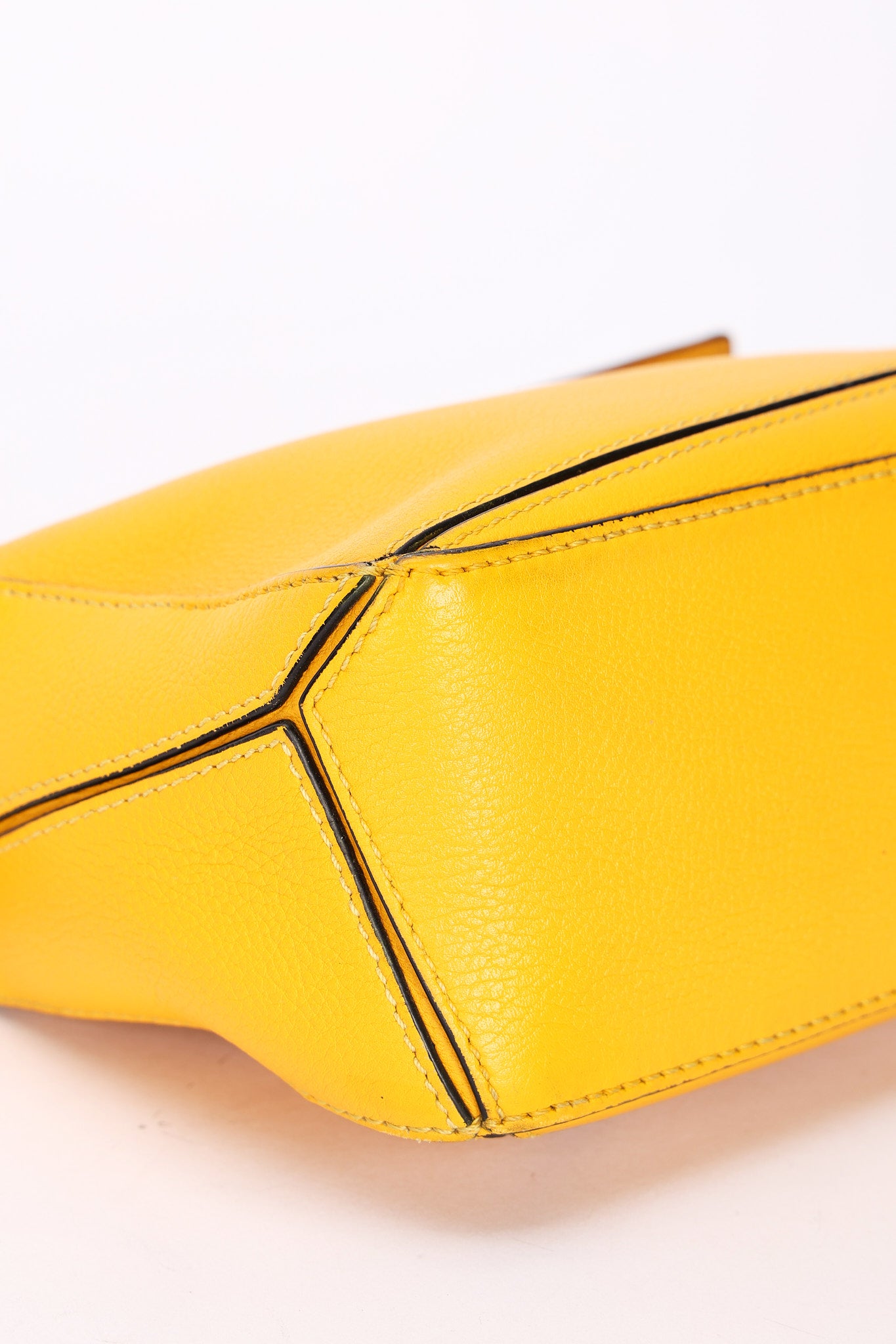 Loewe Mini Puzzle Bag Yellow