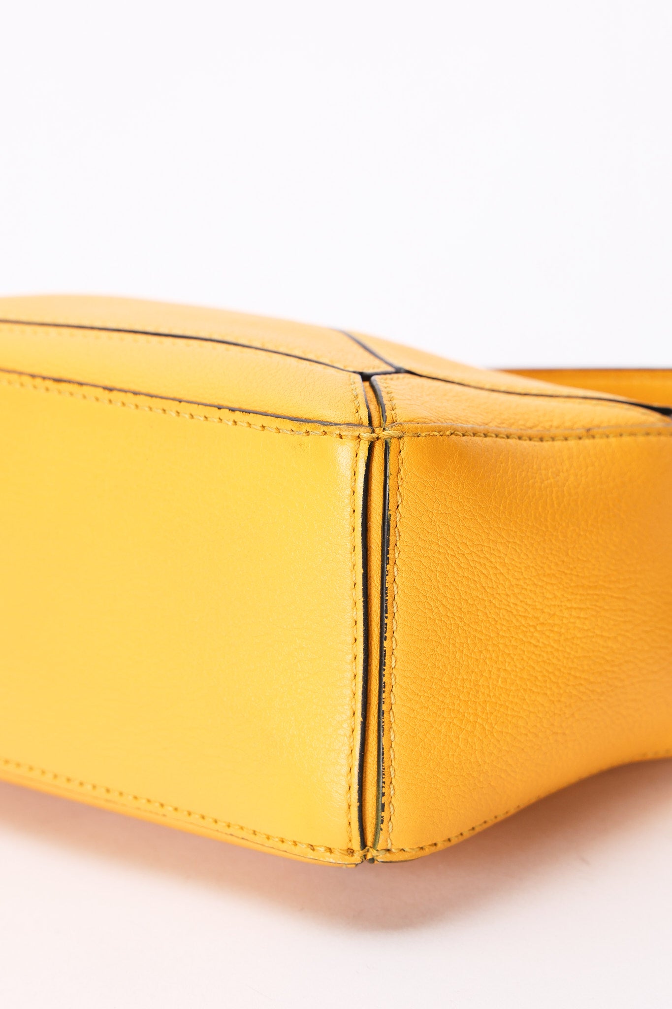 Loewe Mini Puzzle Bag Yellow