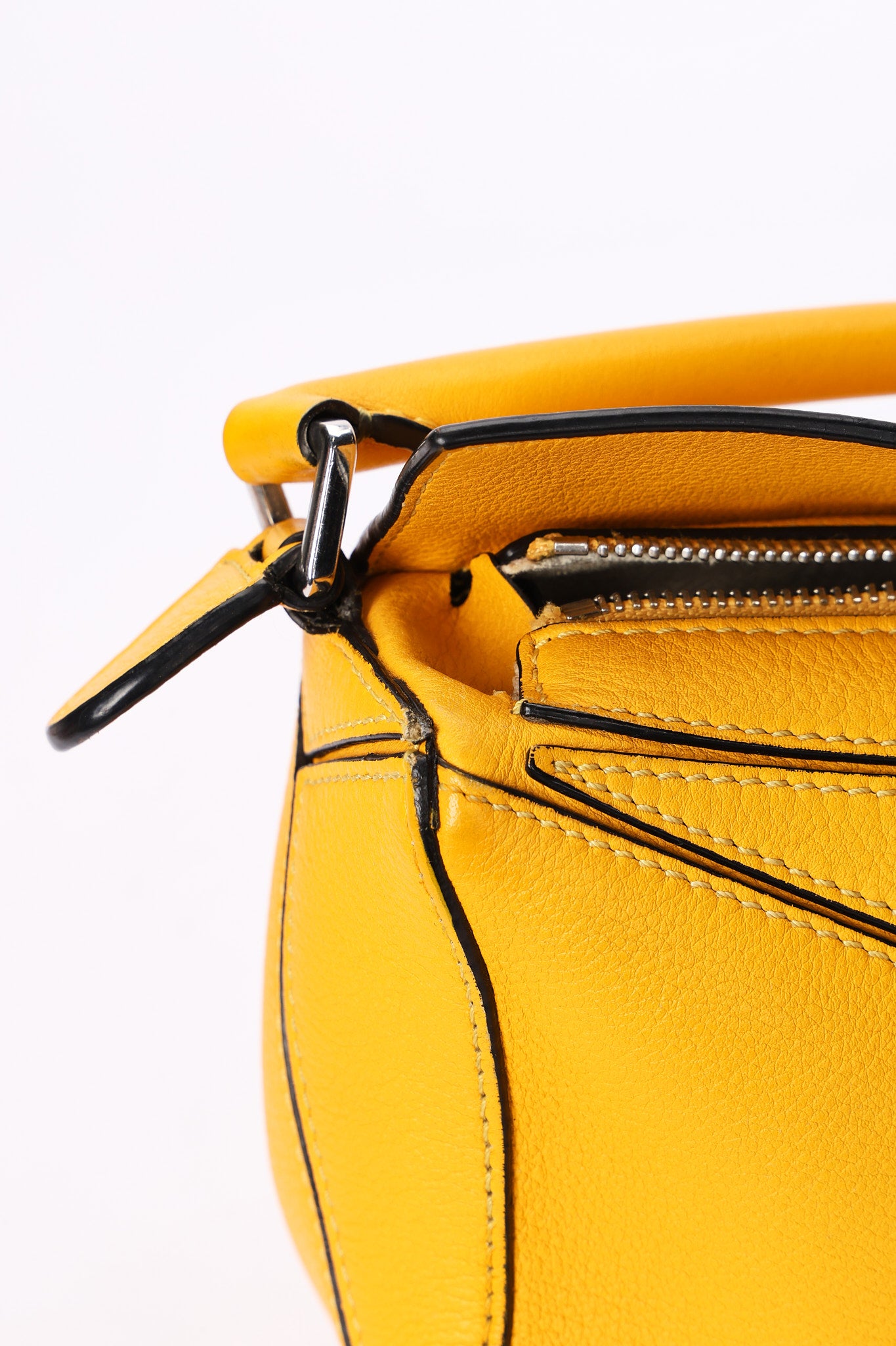 Loewe Mini Puzzle Bag Yellow