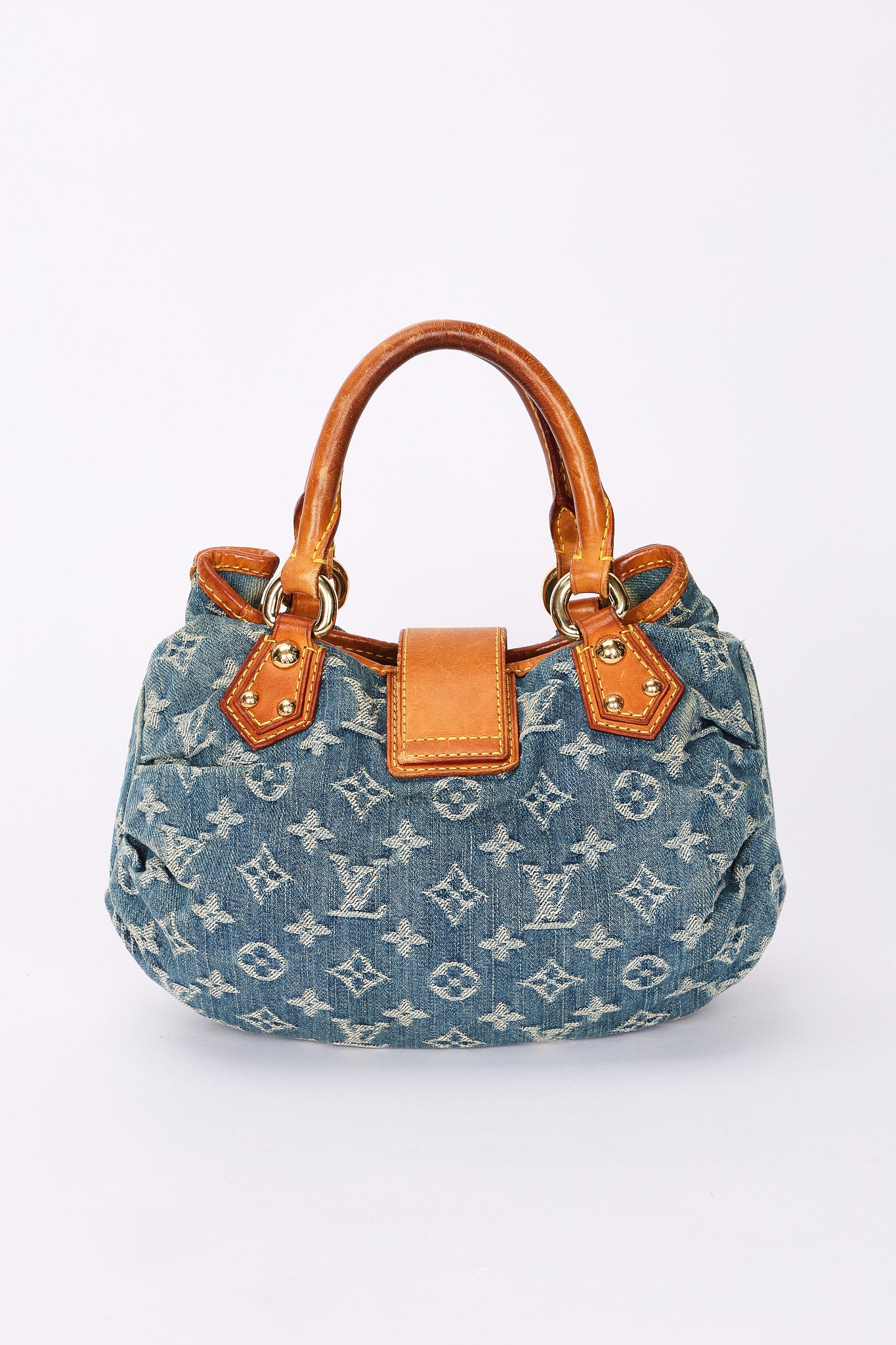 Louis Vuitton Monogram Mini Denim Pleaty