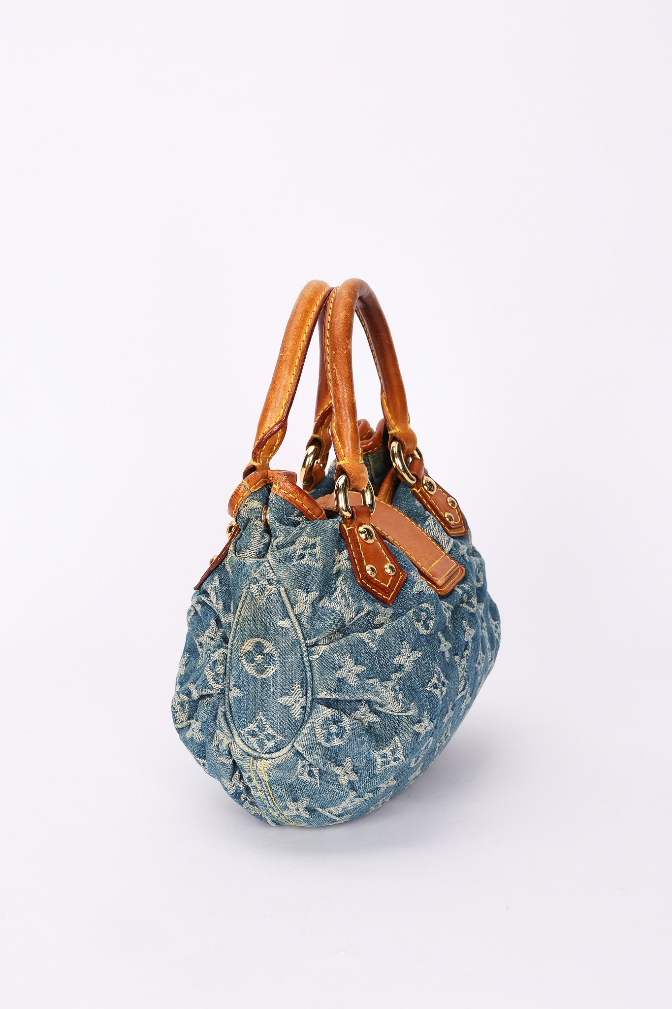 Louis Vuitton Monogram Mini Denim Pleaty