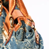 Louis Vuitton Monogram Mini Denim Pleaty