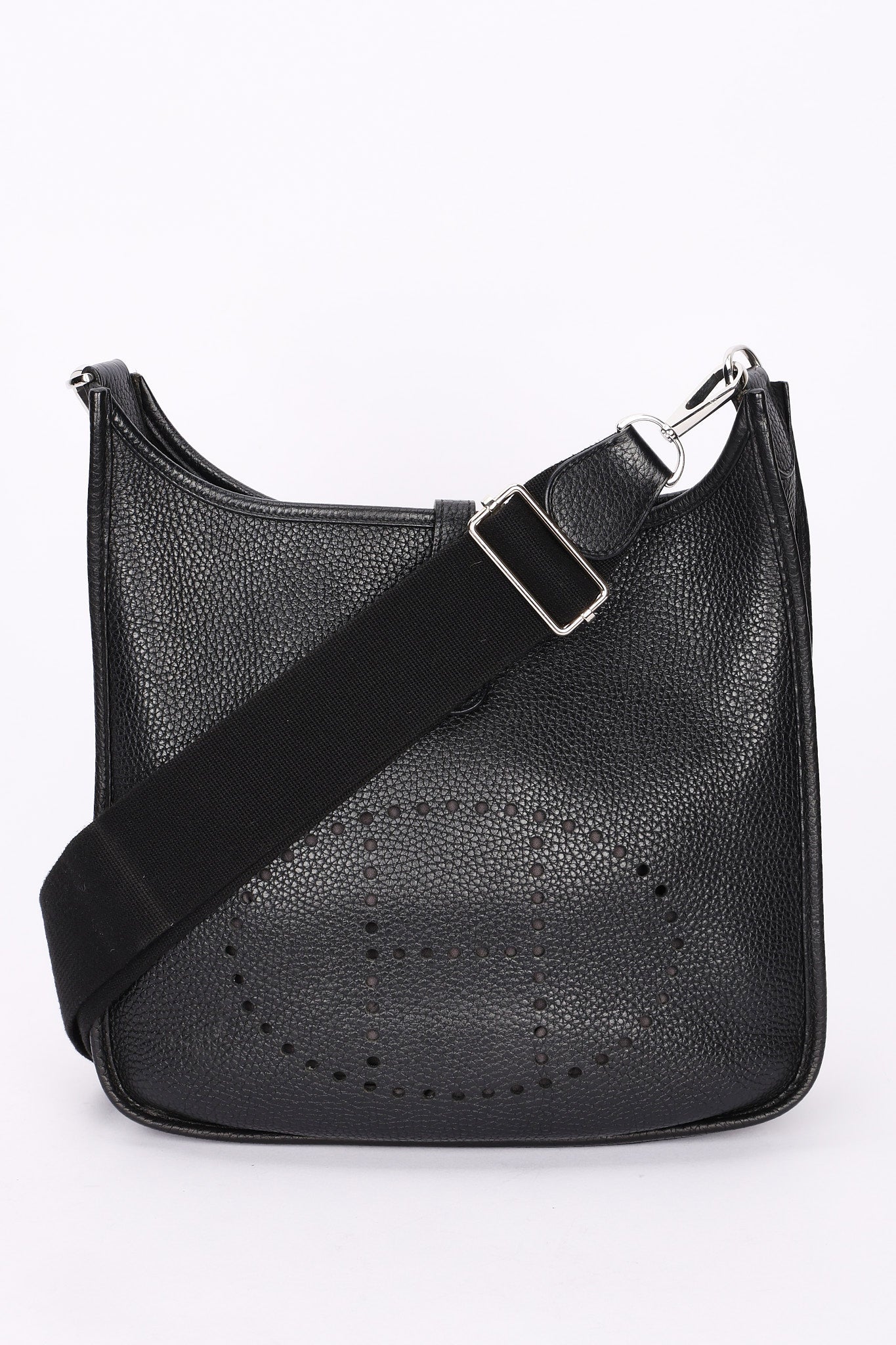 Hermès Evelyne PM Noir Clemence 2018 PHW