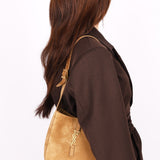 Saint Laurent Baby Le 5 A 7 Suede Shoulder Bag