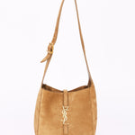 Saint Laurent Baby Le 5 A 7 Suede Shoulder Bag
