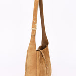 Saint Laurent Baby Le 5 A 7 Suede Shoulder Bag