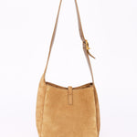 Saint Laurent Baby Le 5 A 7 Suede Shoulder Bag