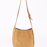 Saint Laurent Baby Le 5 A 7 Suede Shoulder Bag