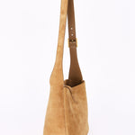 Saint Laurent Baby Le 5 A 7 Suede Shoulder Bag