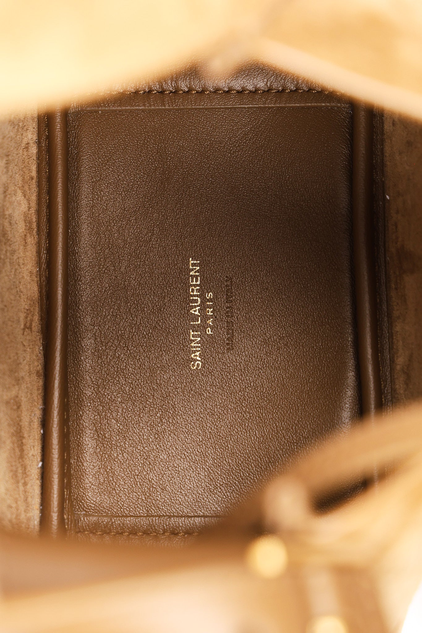 Saint Laurent Baby Le 5 A 7 Suede Shoulder Bag