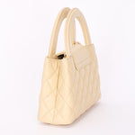 Chanel Nano Kelly Shopper Cream Lambskin AGHW