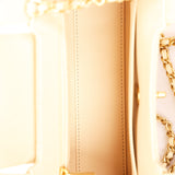 Chanel Nano Kelly Shopper Cream Lambskin AGHW