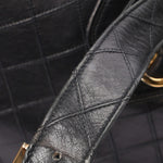 Chanel Turnlock Shoulder Bag with Pouch Black Lambskin 24K GP