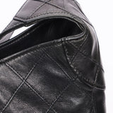 Chanel Turnlock Shoulder Bag with Pouch Black Lambskin 24K GP