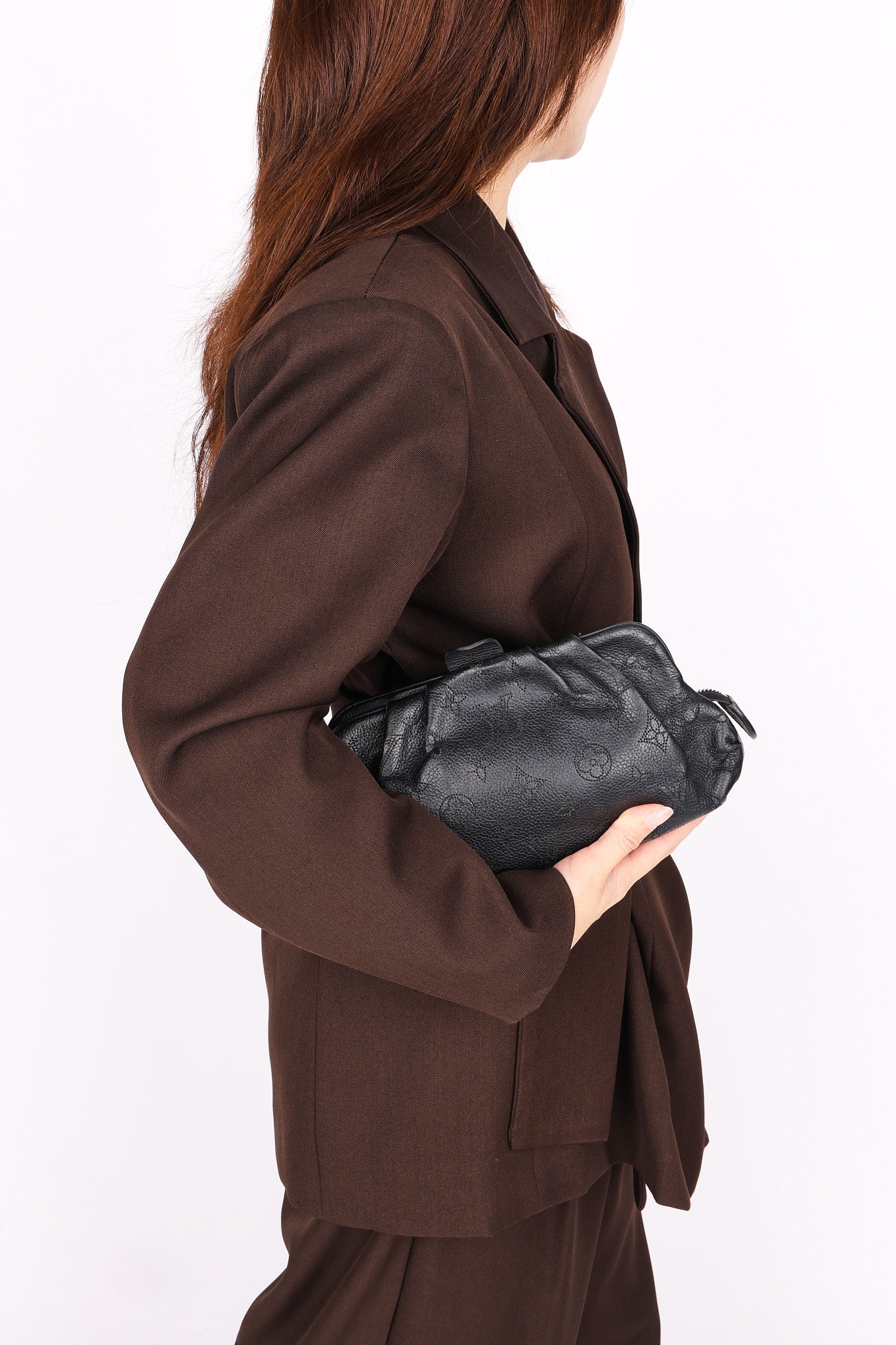 Louis Vuitton Mahina Scala Mini Pouch with Strap