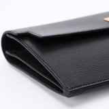 Hermès Kelly Pocket Long Wallet with Wrist Strap Noir (leather) GHW