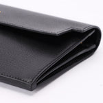 Hermès Kelly Pocket Long Wallet with Wrist Strap Noir (leather) GHW