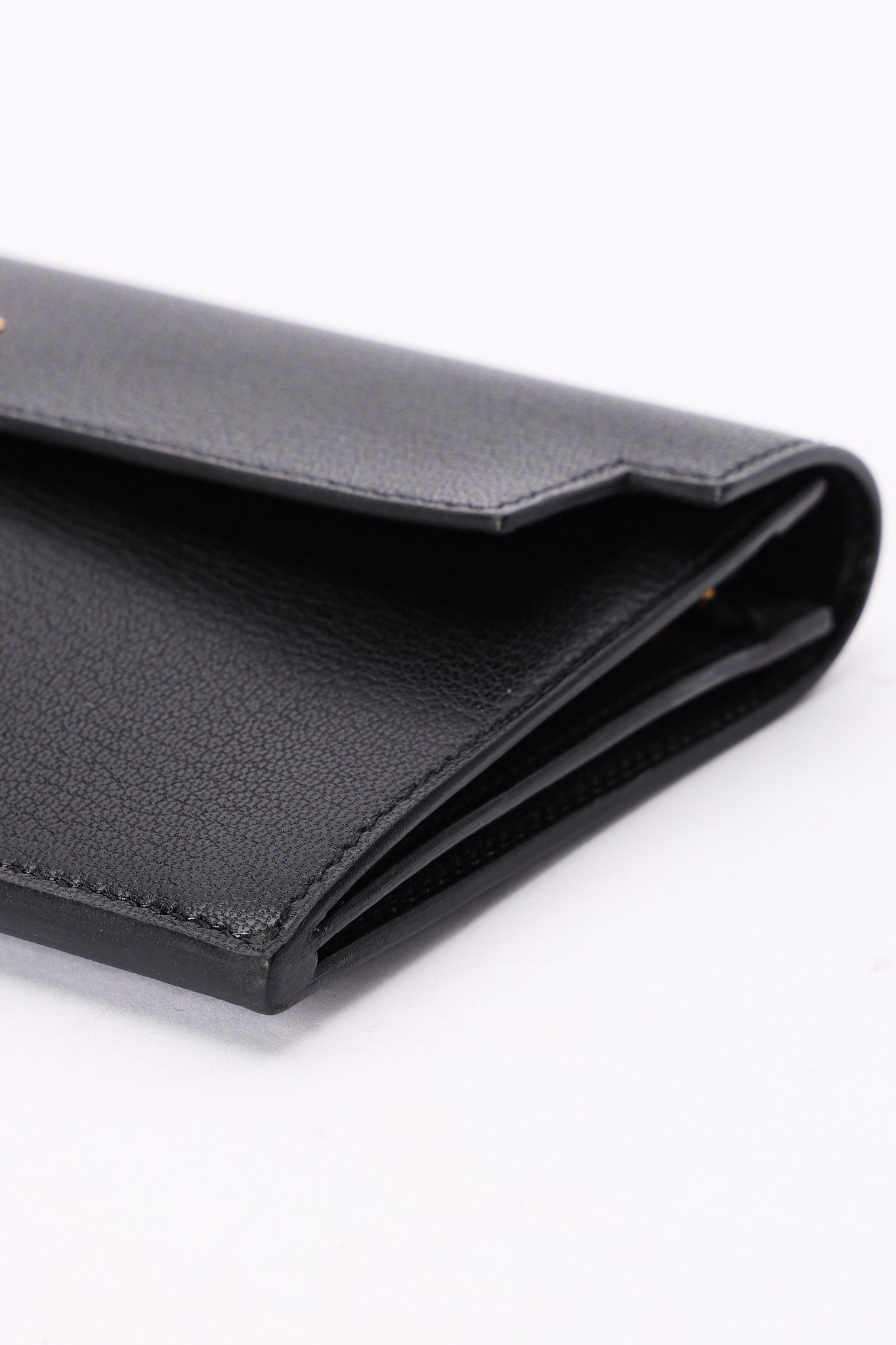 Hermès Kelly Pocket Long Wallet with Wrist Strap Noir (leather) GHW