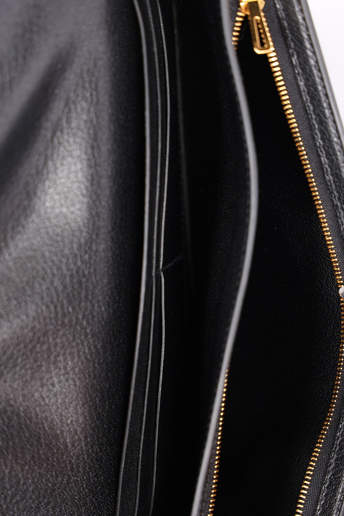 Hermès Kelly Pocket Long Wallet with Wrist Strap Noir (leather) GHW