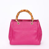Gucci Small Bamboo Shopper Tote Magenta