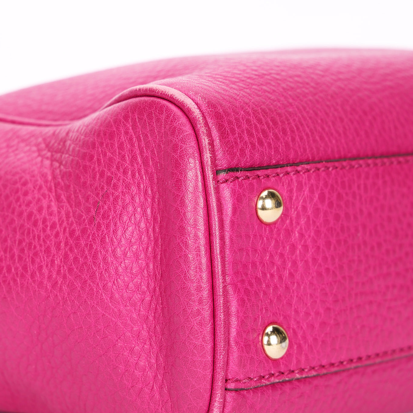 Gucci Small Bamboo Shopper Tote Magenta