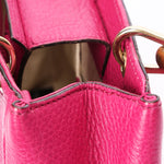 Gucci Small Bamboo Shopper Tote Magenta