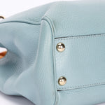 Gucci Small Bamboo Shopper Tote Light Blue