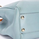 Gucci Small Bamboo Shopper Tote Light Blue