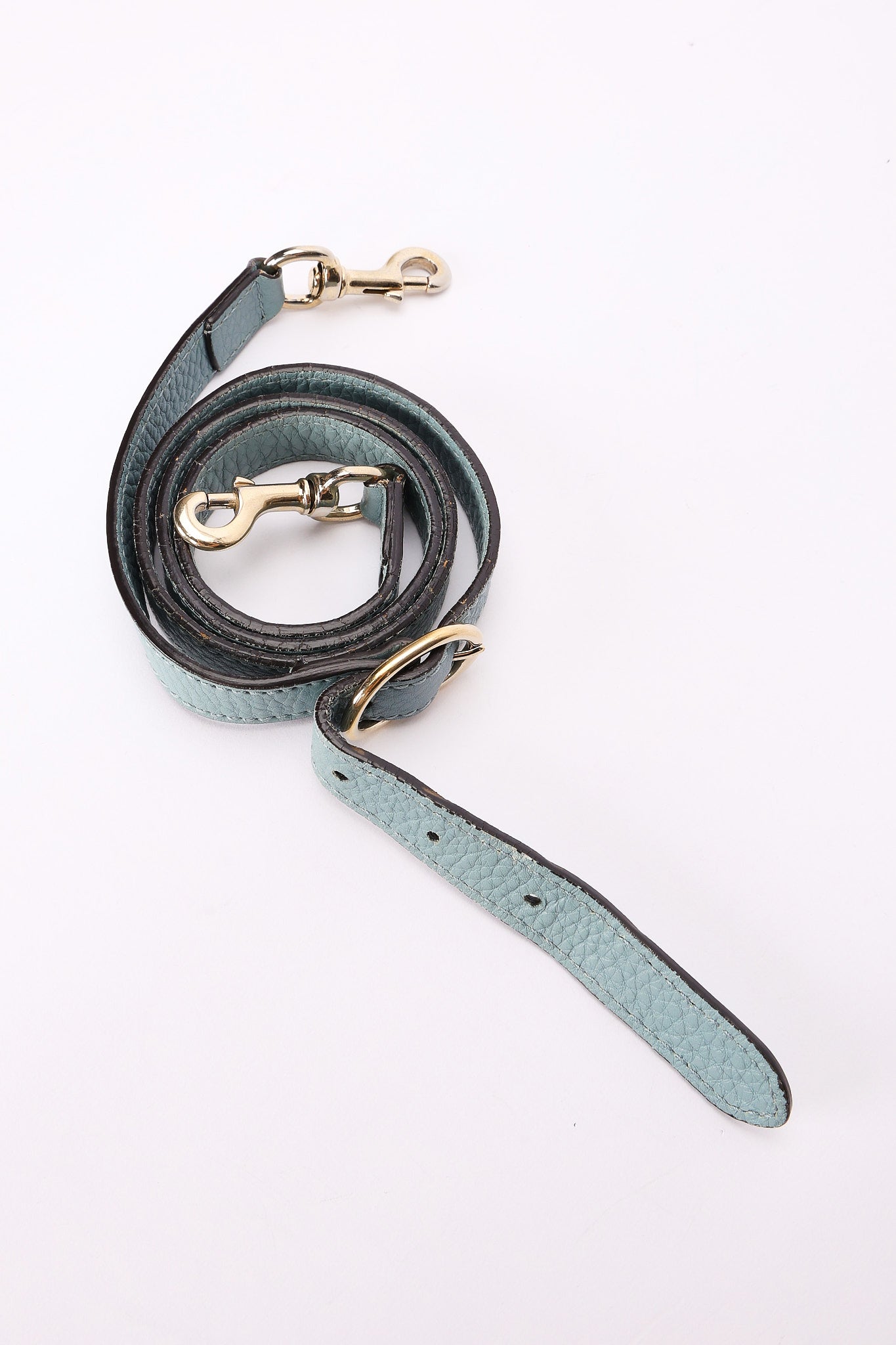 Gucci Small Bamboo Shopper Tote Light Blue