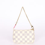 Louis Vuitton Damier Azur Christmas Animation Hollywood Mini Pochette