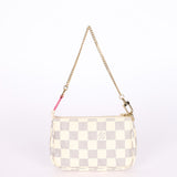 Louis Vuitton Damier Azur Christmas Animation Hollywood Mini Pochette