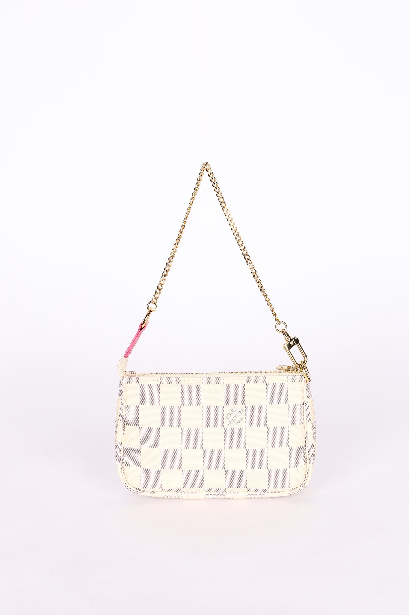 Louis Vuitton Damier Azur Christmas Animation Hollywood Mini Pochette