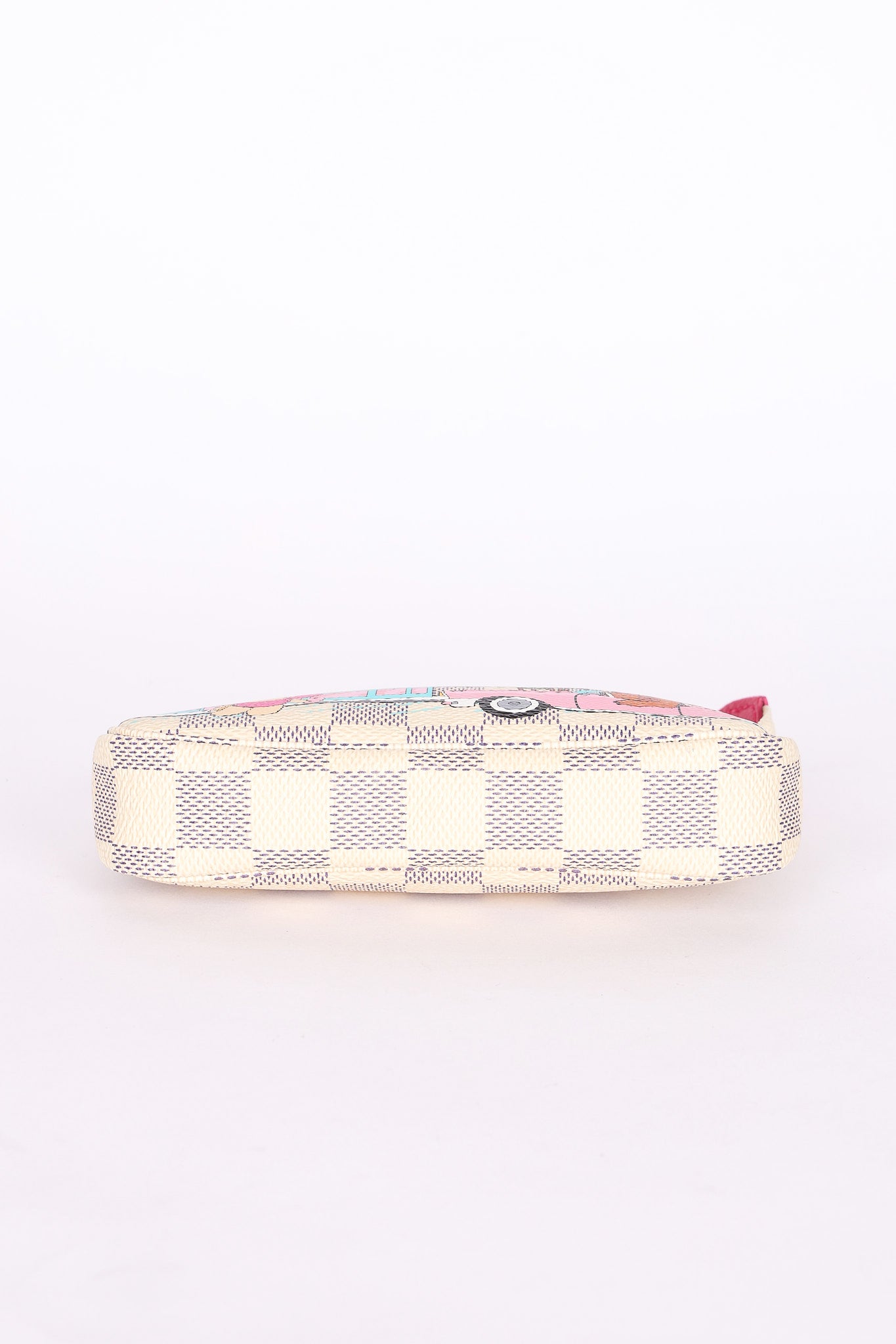 Louis Vuitton Damier Azur Christmas Animation Hollywood Mini Pochette