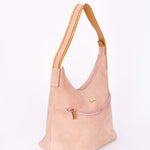 Gucci Shoulder Bag Pink Suede