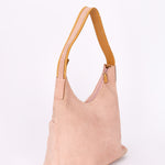 Gucci Shoulder Bag Pink Suede