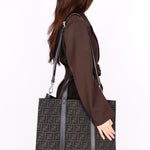 Fendi Zucca Shopper Tote
