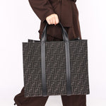Fendi Zucca Shopper Tote