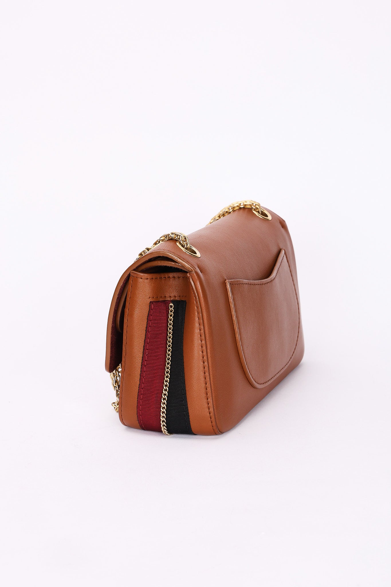 Chanel Double Flap Cognac Calfskin AGHW