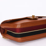 Chanel Double Flap Cognac Calfskin AGHW